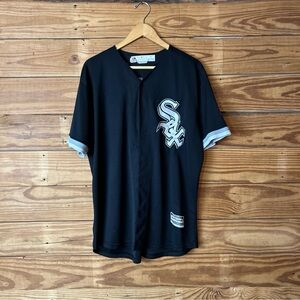 Majestic Black and Gray Baseball Jersey